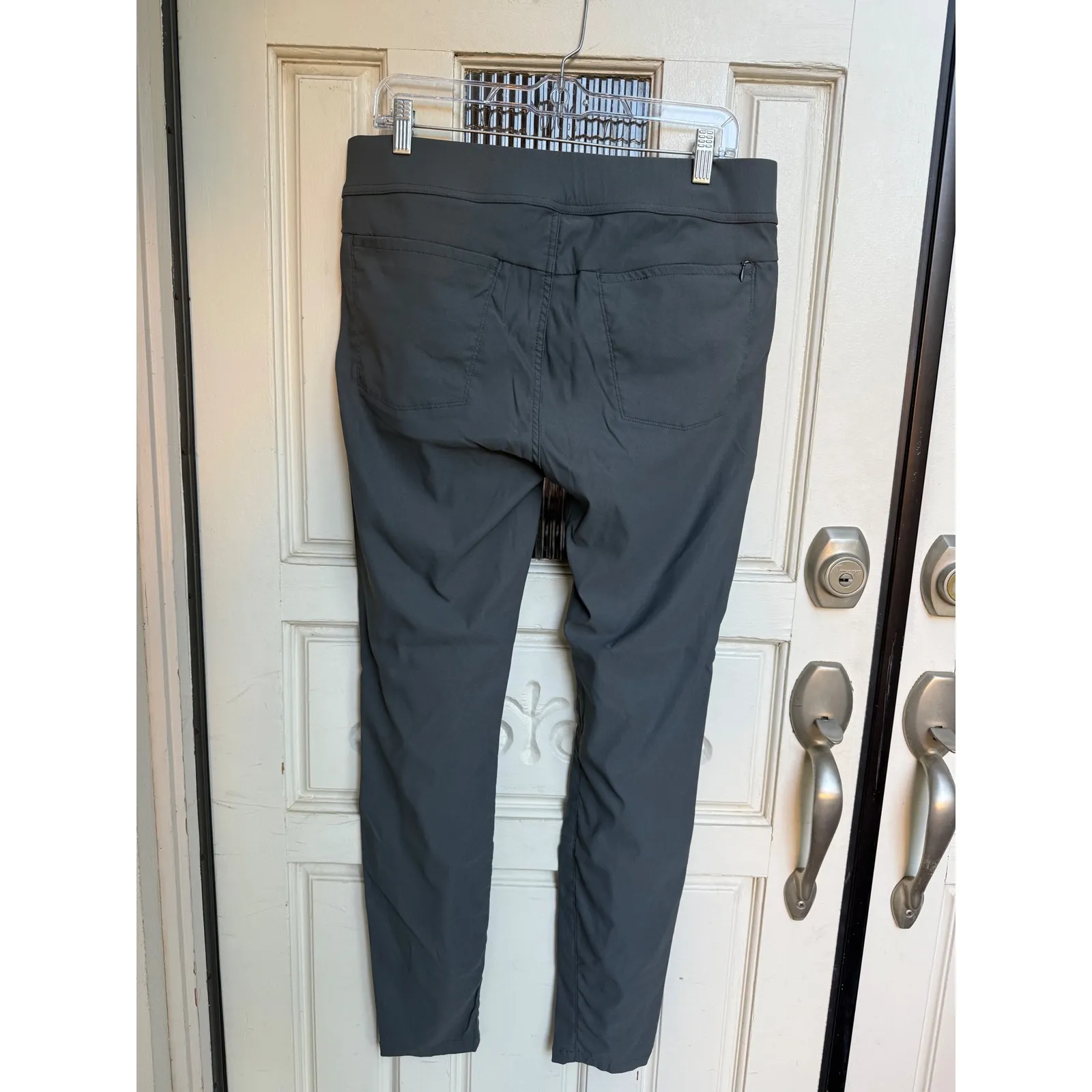 Toad &‎ Co Flextime Skinny Pants Womens Size 12 Gray Stretch Casual Trousers - Image 2