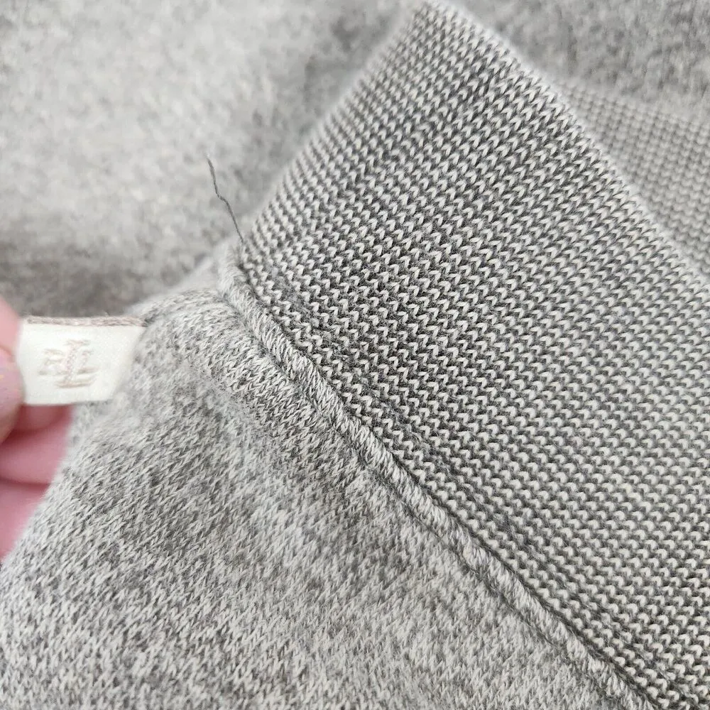 Lauren Ralph Lauren Sweatpants Women's S Heather Gray Relaxed Elastic Waist VTG - Image 4