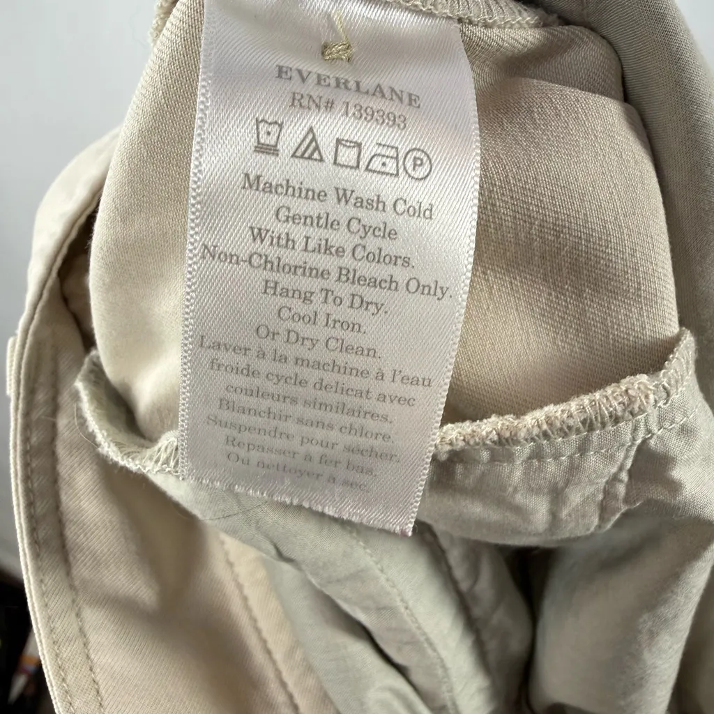 Everlane The Way High Drape Pant in Sandstone Size 2 Short - Image 7