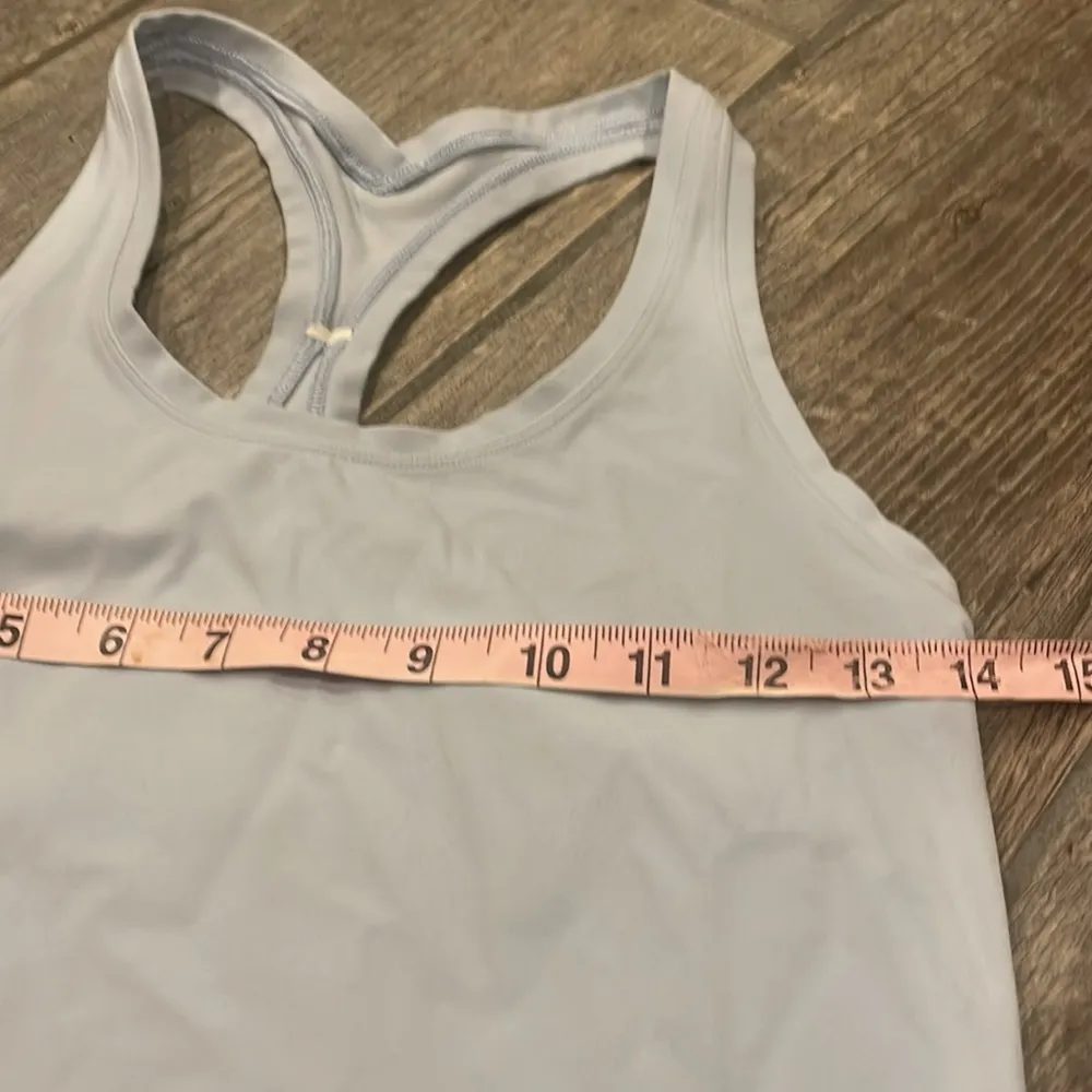 Lululemon light blue Racerback Tank Top - Image 4