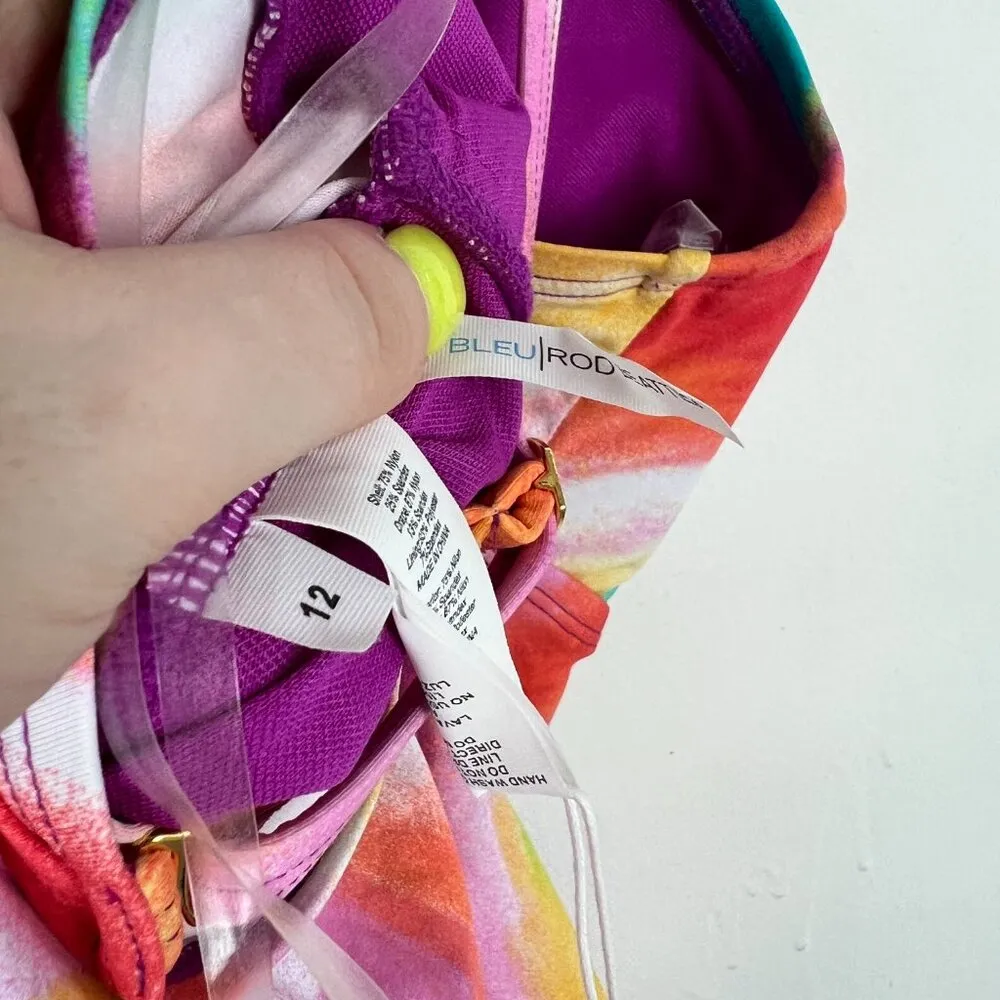 NWT Bleu Rod Beattie Splash Out High Neck Tankini Top Swim Top Size 12 NEW - Image 11