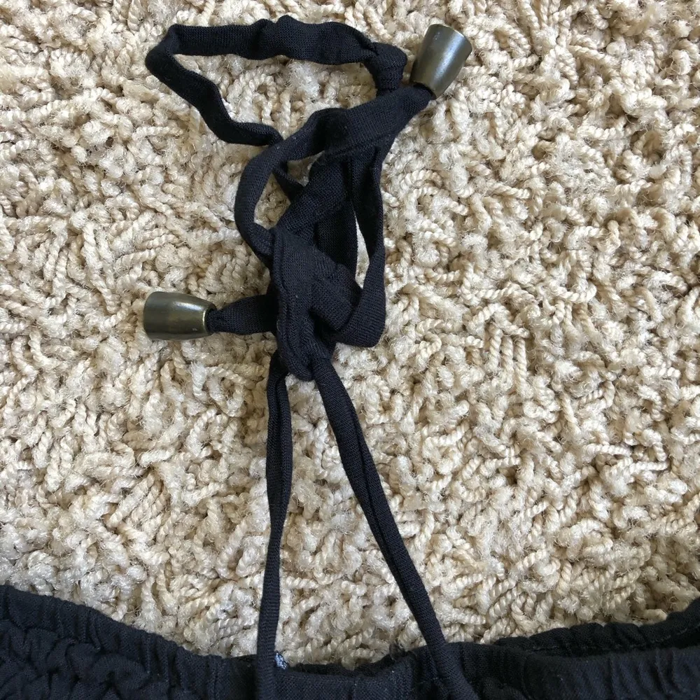 F21 smocked waist tie front shorts Sz L - Image 7