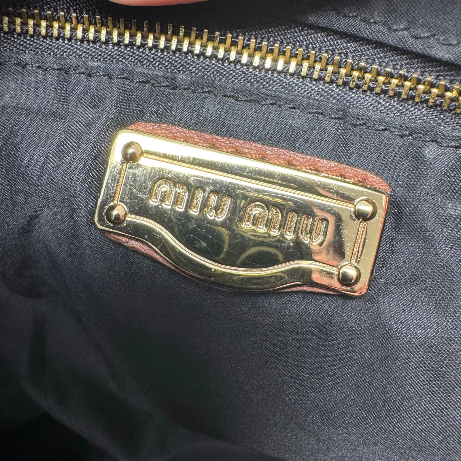 Miu Miu Brown Coffer matelassé leather hobo/shoulder bag with Braided Handle - Image 9