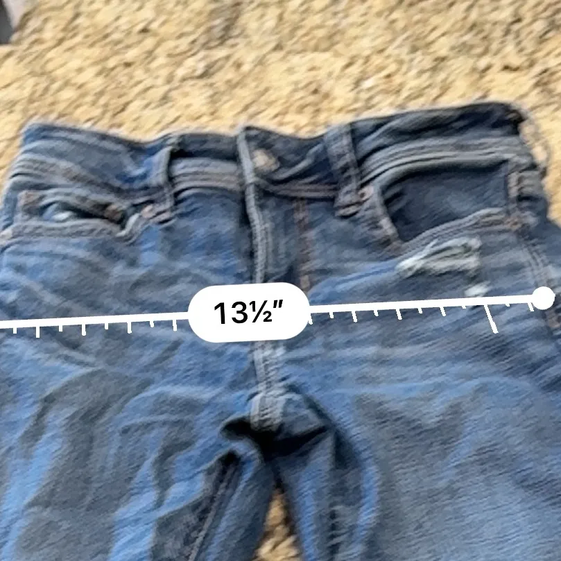 American Eagle Outfitters Curvy kick boot bootcut Jeans Size 0 PETITE SHORT - Image 9