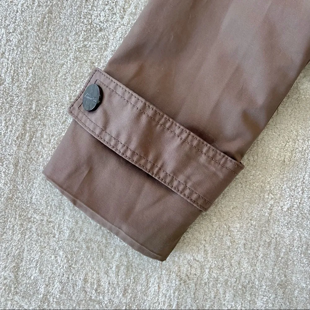 Kenneth Cole Trench Coat Removable Quilted Lining Tan Size Small - Image 6