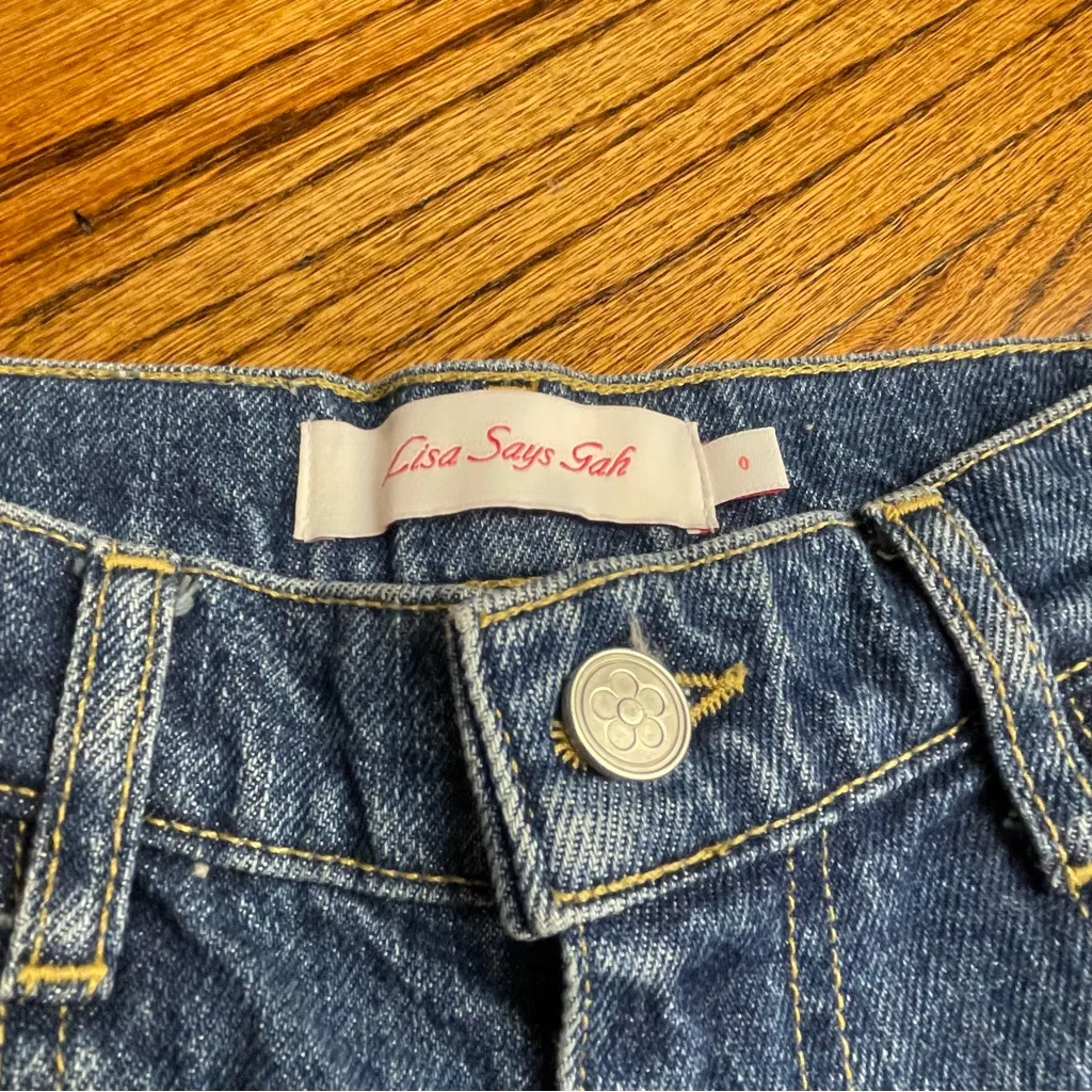 Lisa Says Gah! Blue Denim Jeans - Image 7