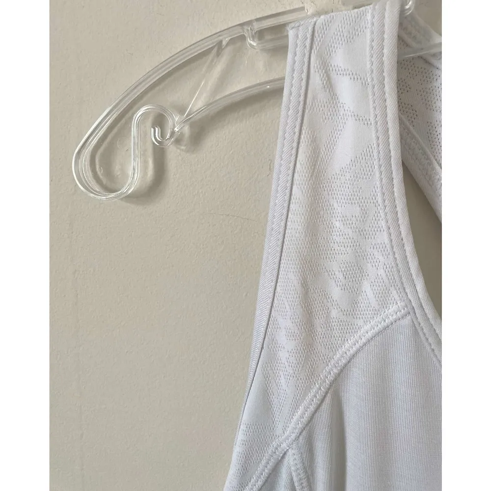 Workout One Piece Mini Dress White Size XS - Image 3