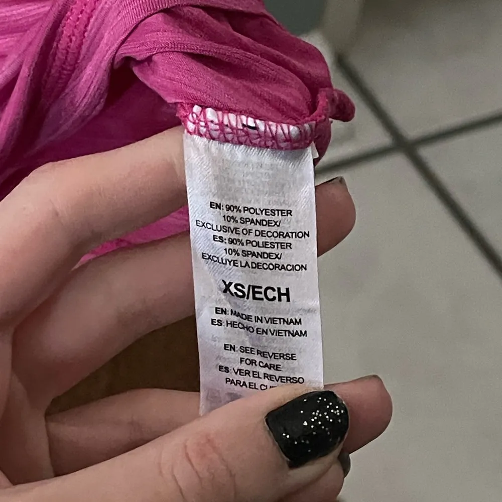 Head pink active racerback tank top XS - Image 3