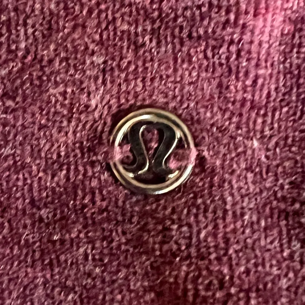 Lululemon Women’s Warm Down Jogger Velour Heathered Artic Plum Jogger Size 4 - Image 8