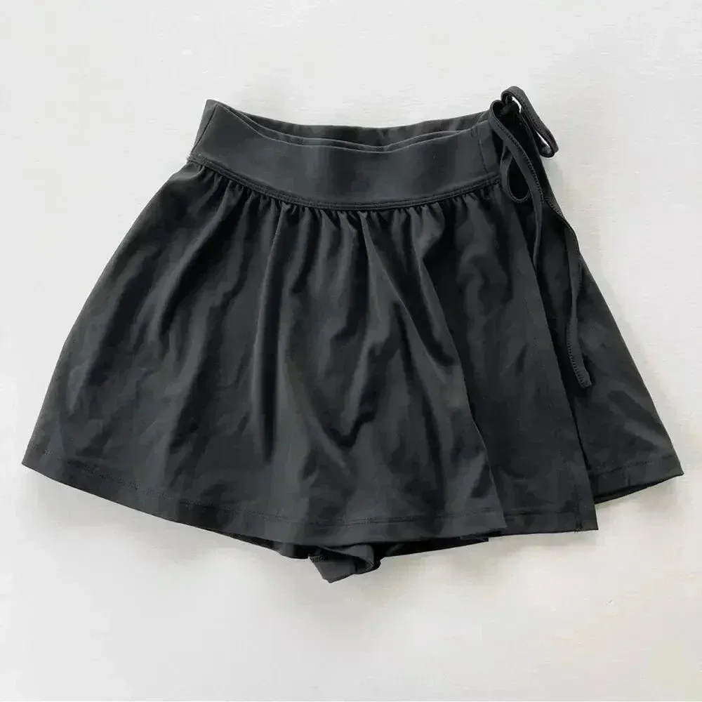 Madewell Flex Wrap Skort Black XS NWT - Image 5