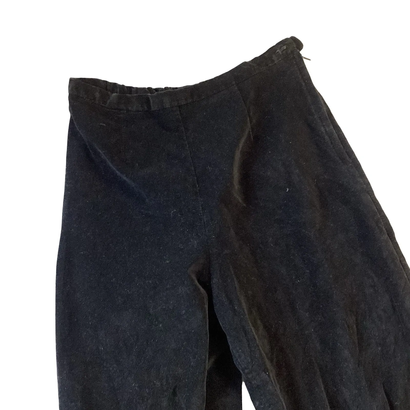 D.P.S. New York Velvet Pants Black Size 6 - Image 2