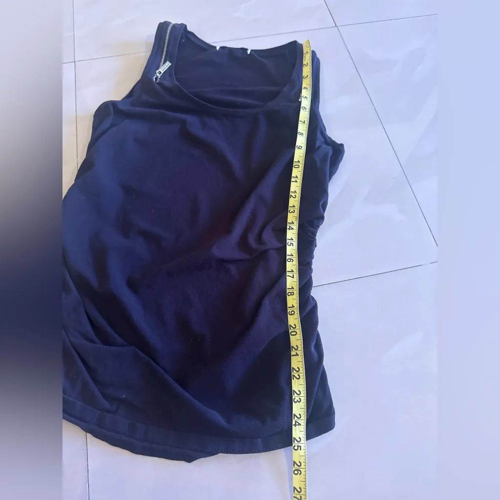 Michael Kors sexy sleeveless zipper Black top maternity Check the measurements Size undefined - Image 6