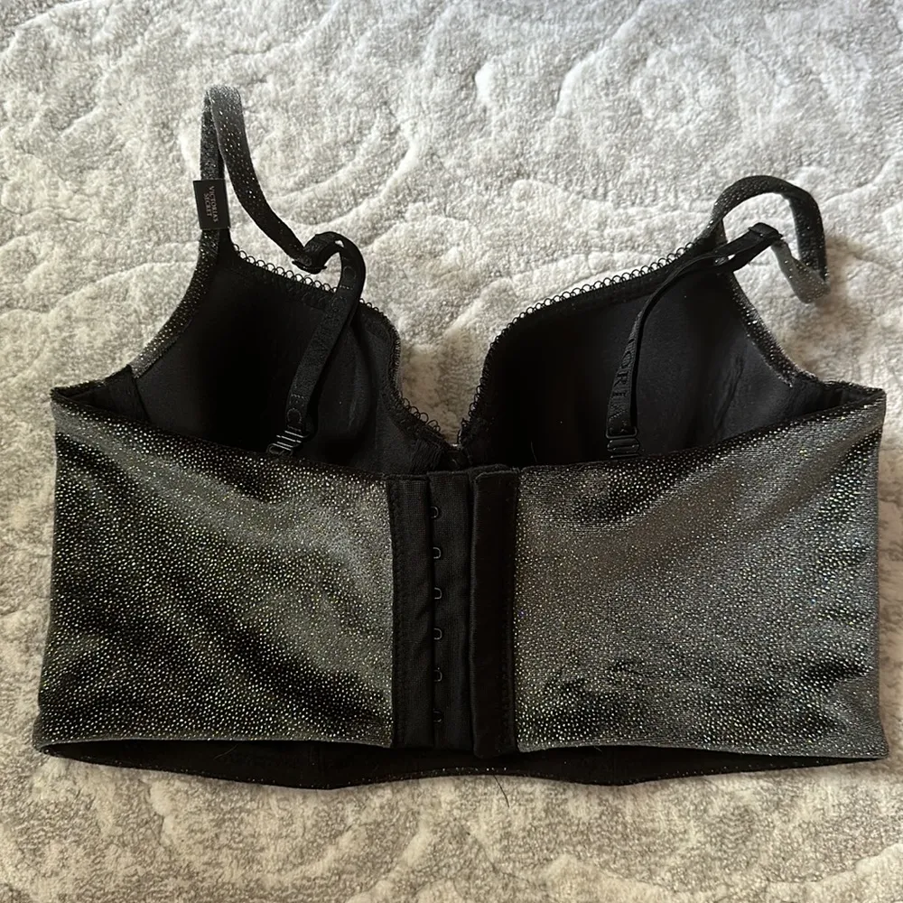 NWT Victoria’s Secret Sparkly Velvet Bustier - Image 3