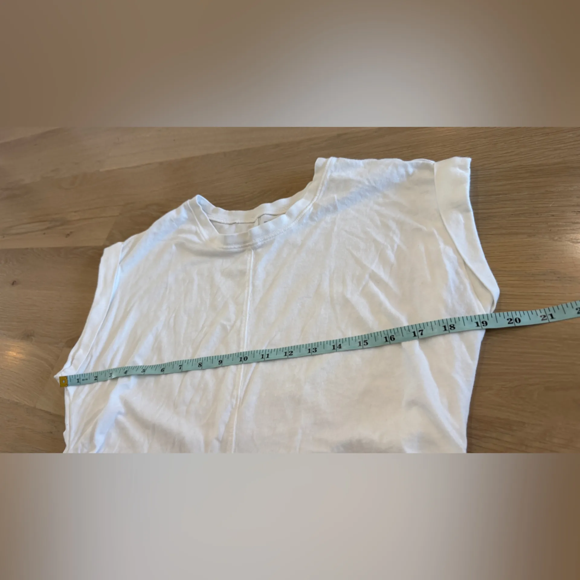 DSG Ruched Tank Top Pure White medium Size L - Image 9