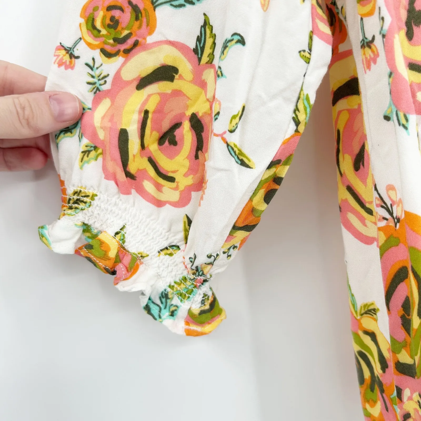 Matilda Jane Womens Floral Adventure Begins Sunday Best Tunic Dress Size S - Image 4