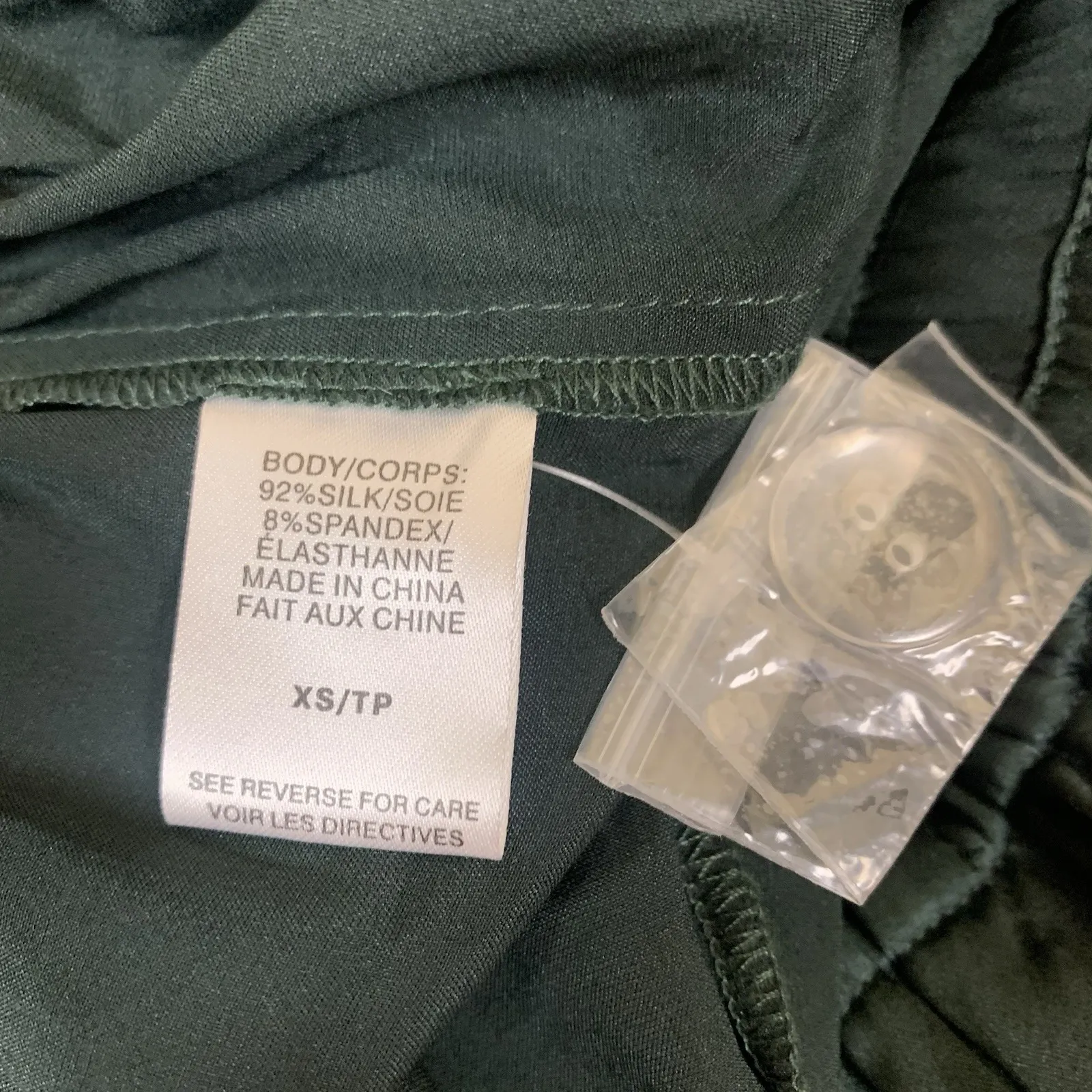 Cami NYC Silk Cargo Jogger Pants Elastic Waist Luxe Lounge Utility XS - Image 6