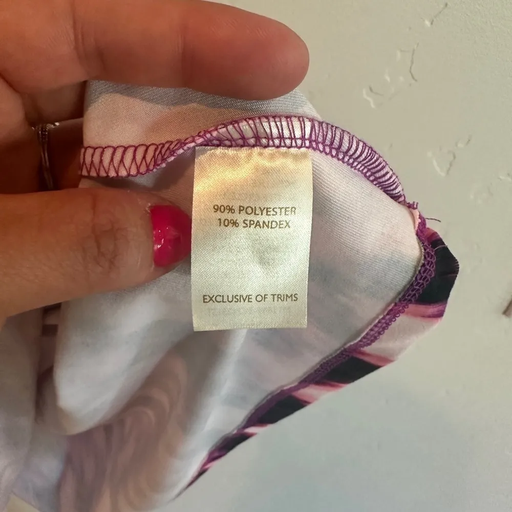 Balance collection active dress black purple pink size medium - Image 4