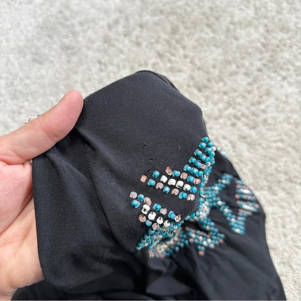 Double D Ranch Women’s Beaded Shorsleeve Shirt V - Image 12