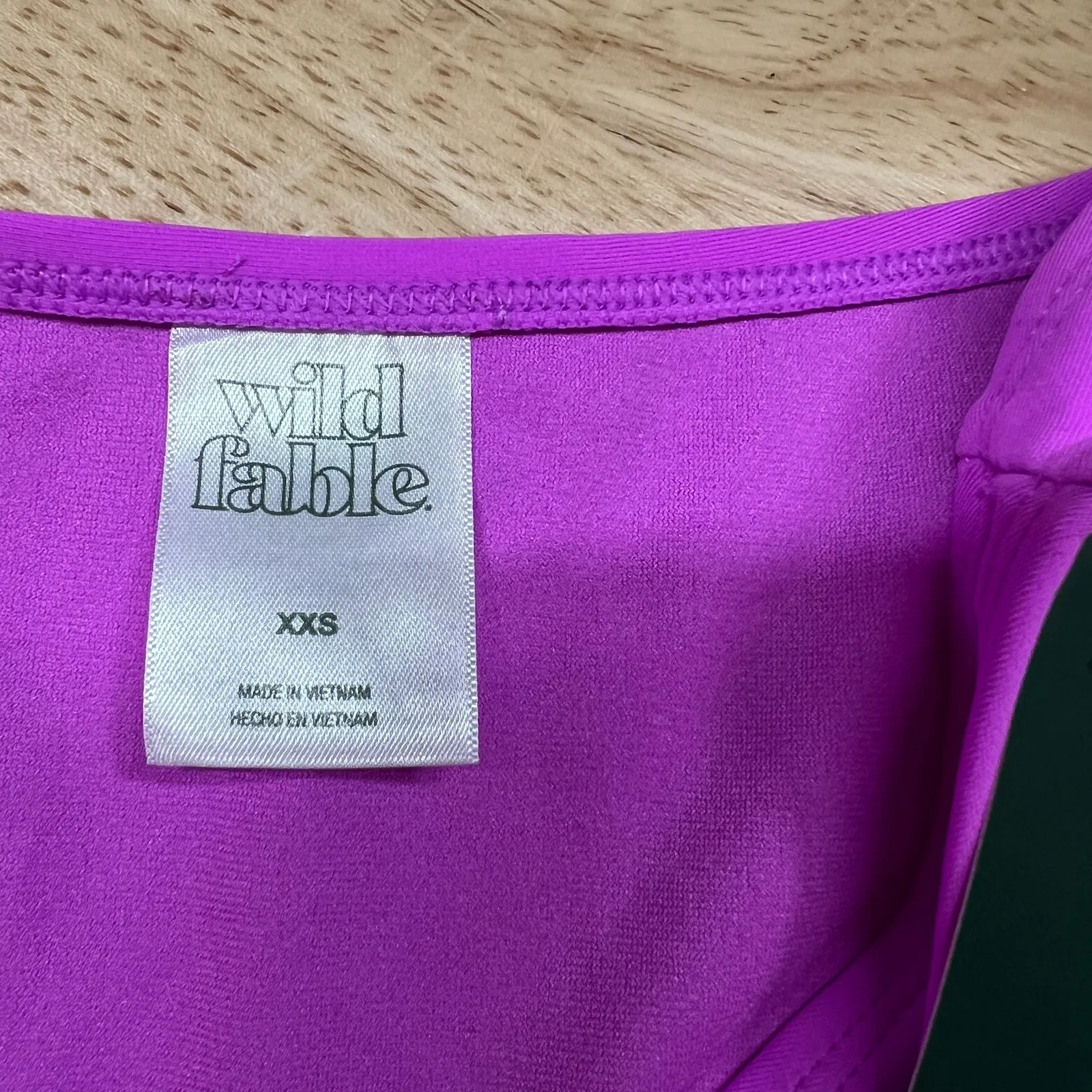 Wild Fable Women's Purple High Leg Cheeky Bikini Bottom - Size XXS - NWT - Image 2
