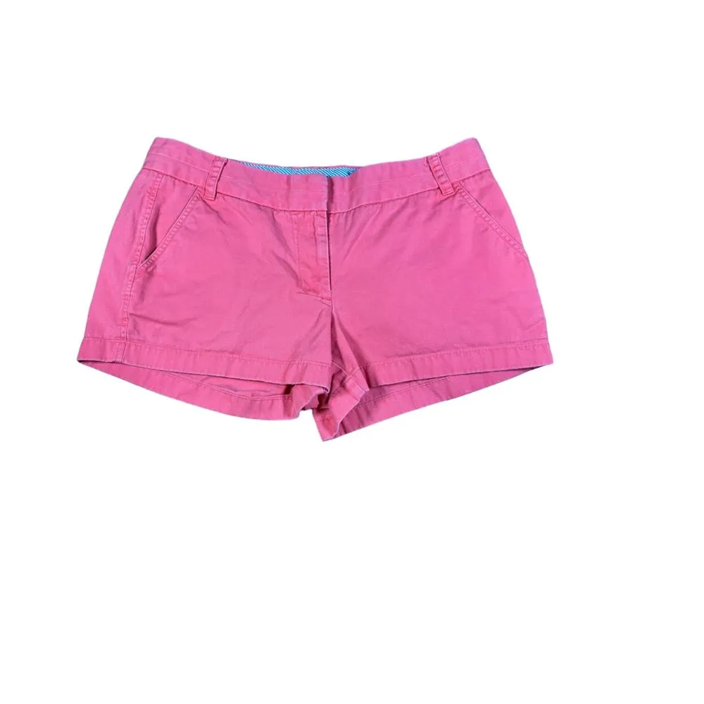 J.Crew Chino Pink Summer‎ Shorts Casual Comfort Women's - Image 2