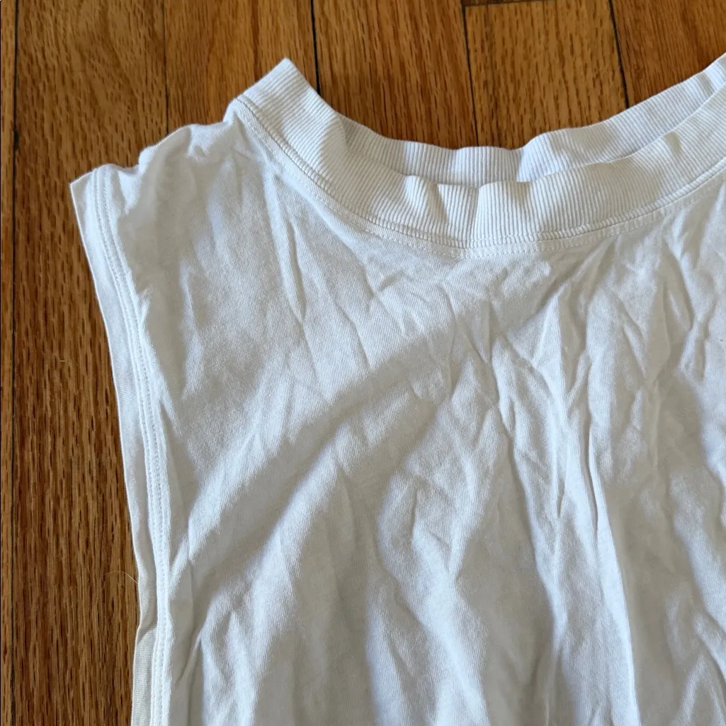 Lululemon Brunswick Muscle Tank White - Image 5