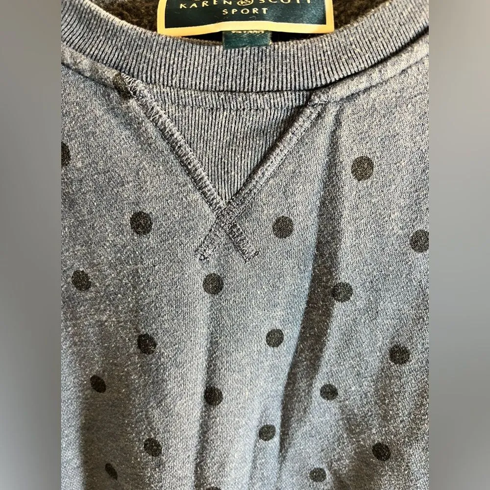 Blue Polka Dot Sweater - Image 5