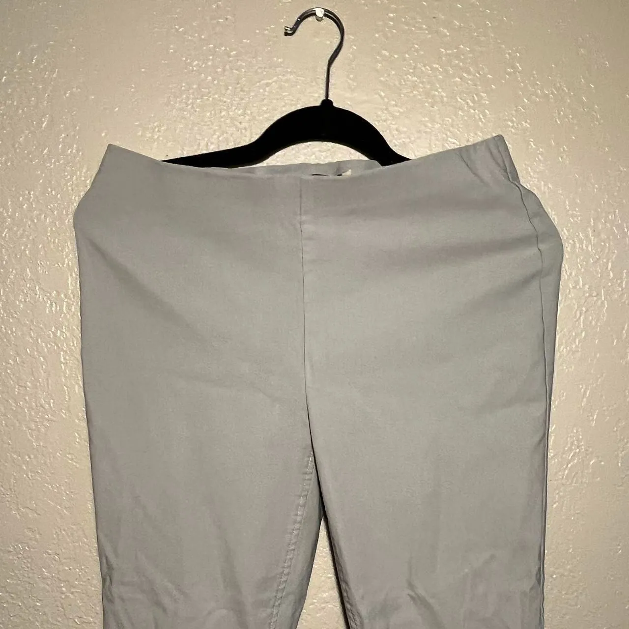 Women's Grey and Blue Jeans Size 8 Cargo Pants Pocketed Gray - Image 3