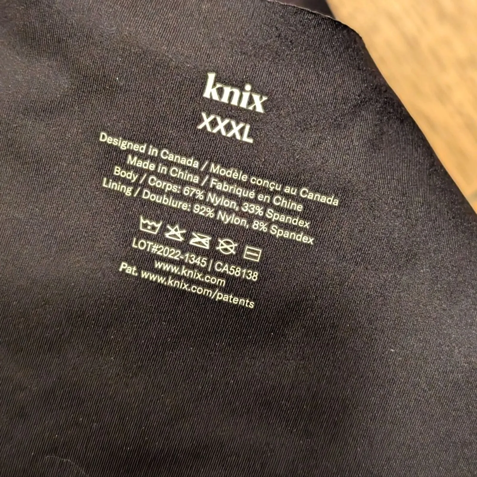 KNIX NWT XXXL 3X Black Pullover Cami‎ sports style bralette comfy removable pads Size undefined - Image 5