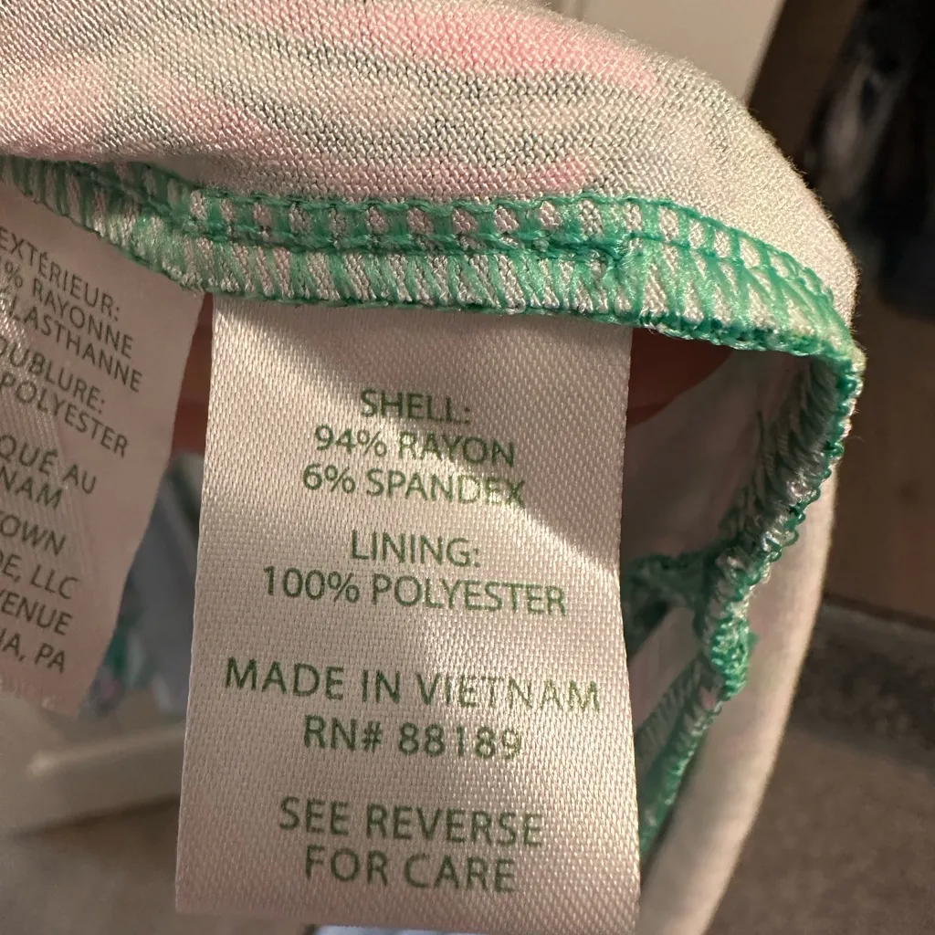 Lilly Pulitzer Moana Green floral high low Maxi Dress - Image 11