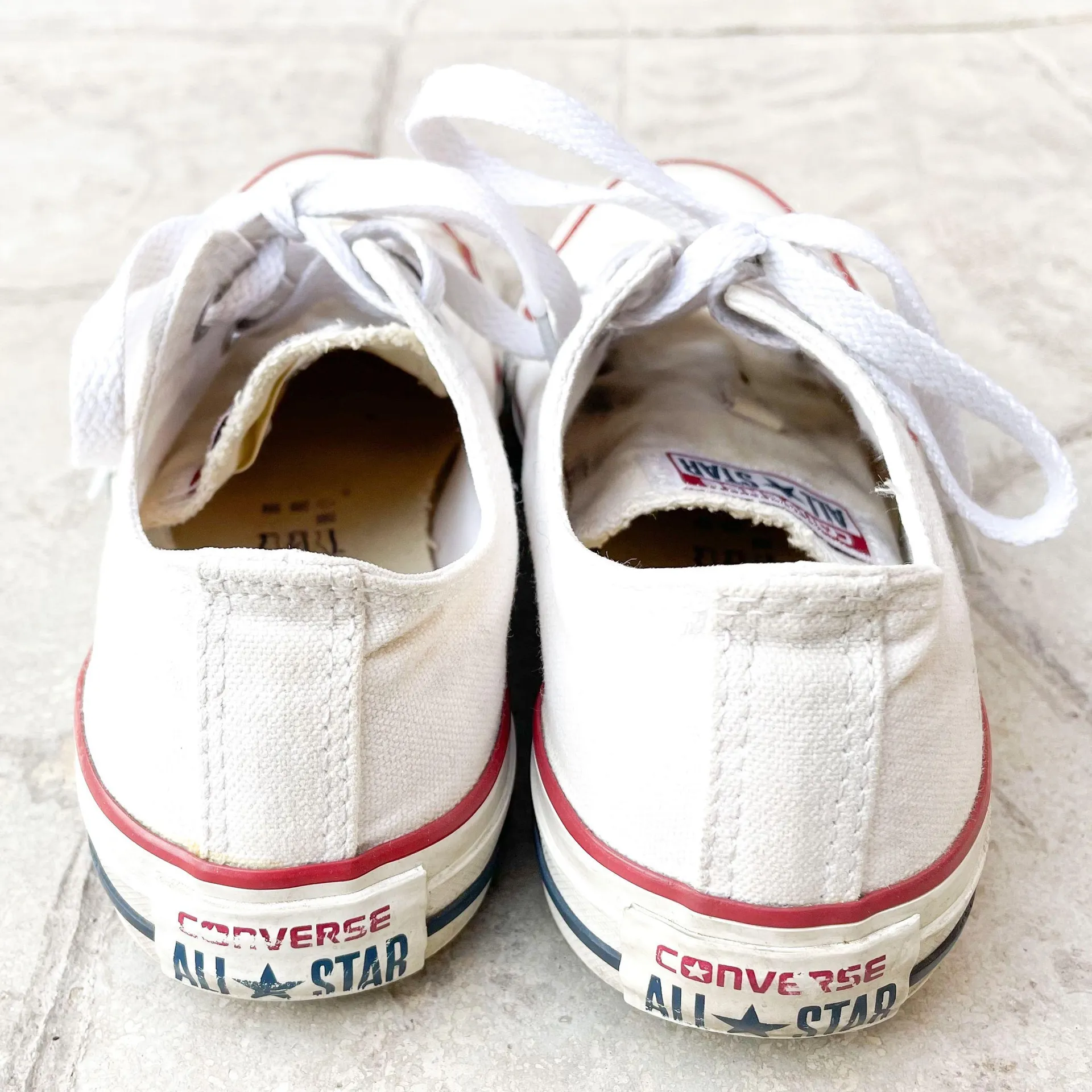 All Star White Sneakers - Image 3