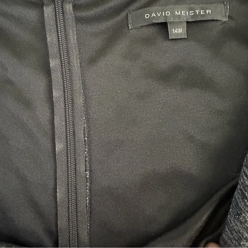 David Meister Asymmetrical Sheath Dress - Image 3