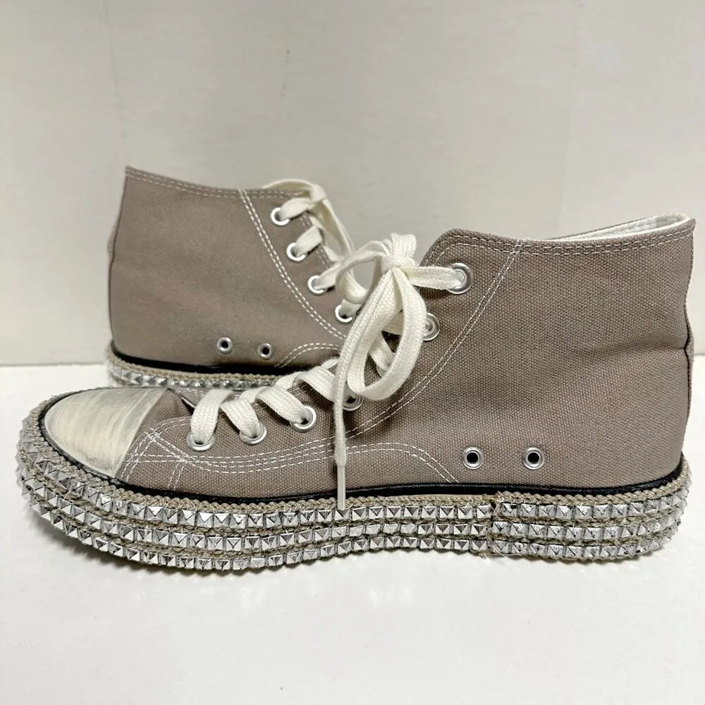 *NEW* Mi.iM Studded Sneaker Gray Size 10 - Image 8