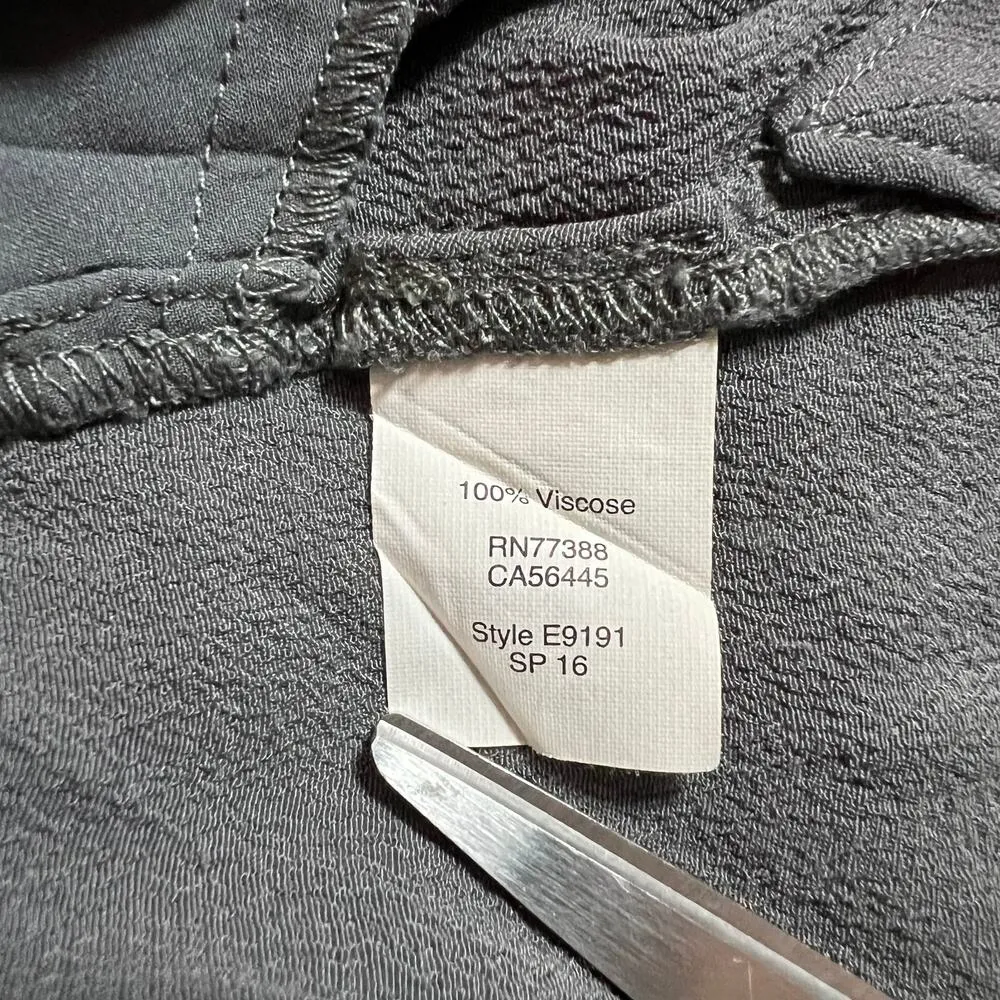 Madewell V-Neck Du Jour Tunic Dress Size M Lagenlook Flowy Casual Lightweight - Image 7