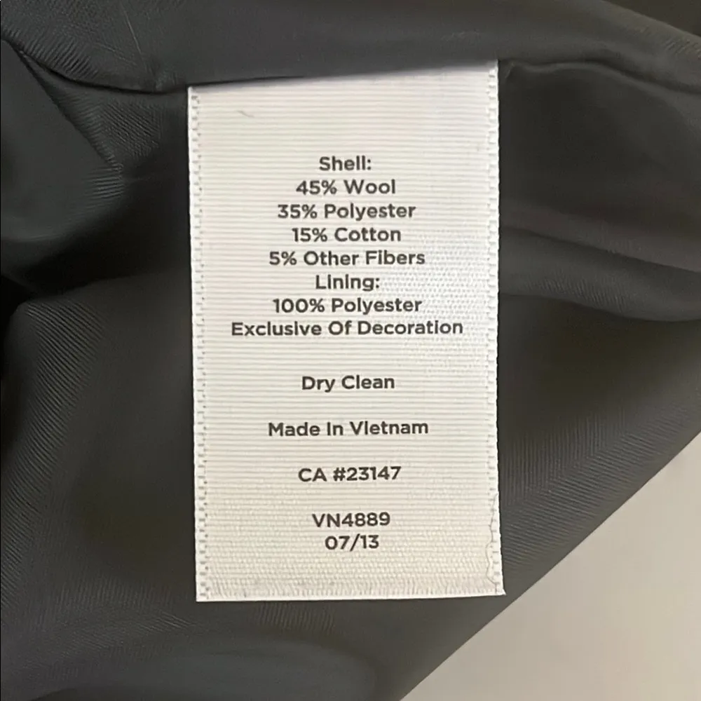 Talbots Black and Cream Knee-Length Pencil Skirt Work - Image 10