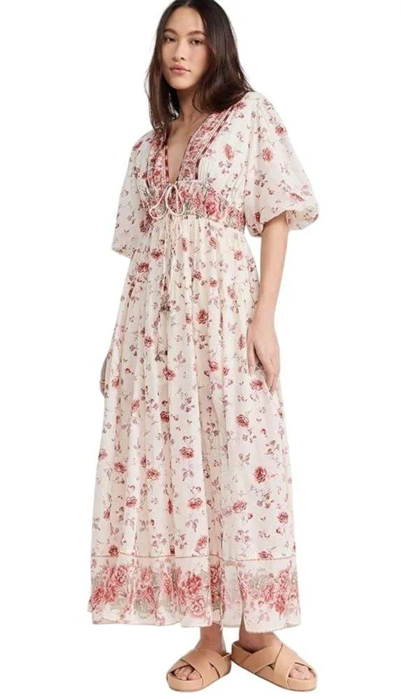 FREE PEOPLE Lysette Maxi Dress Size Large New with Tag MSRP $168 - Image 14