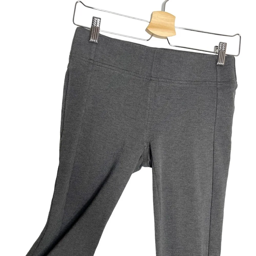 Outlet Charcoal Gray Pull On Rayon Blend Leggings - Image 2