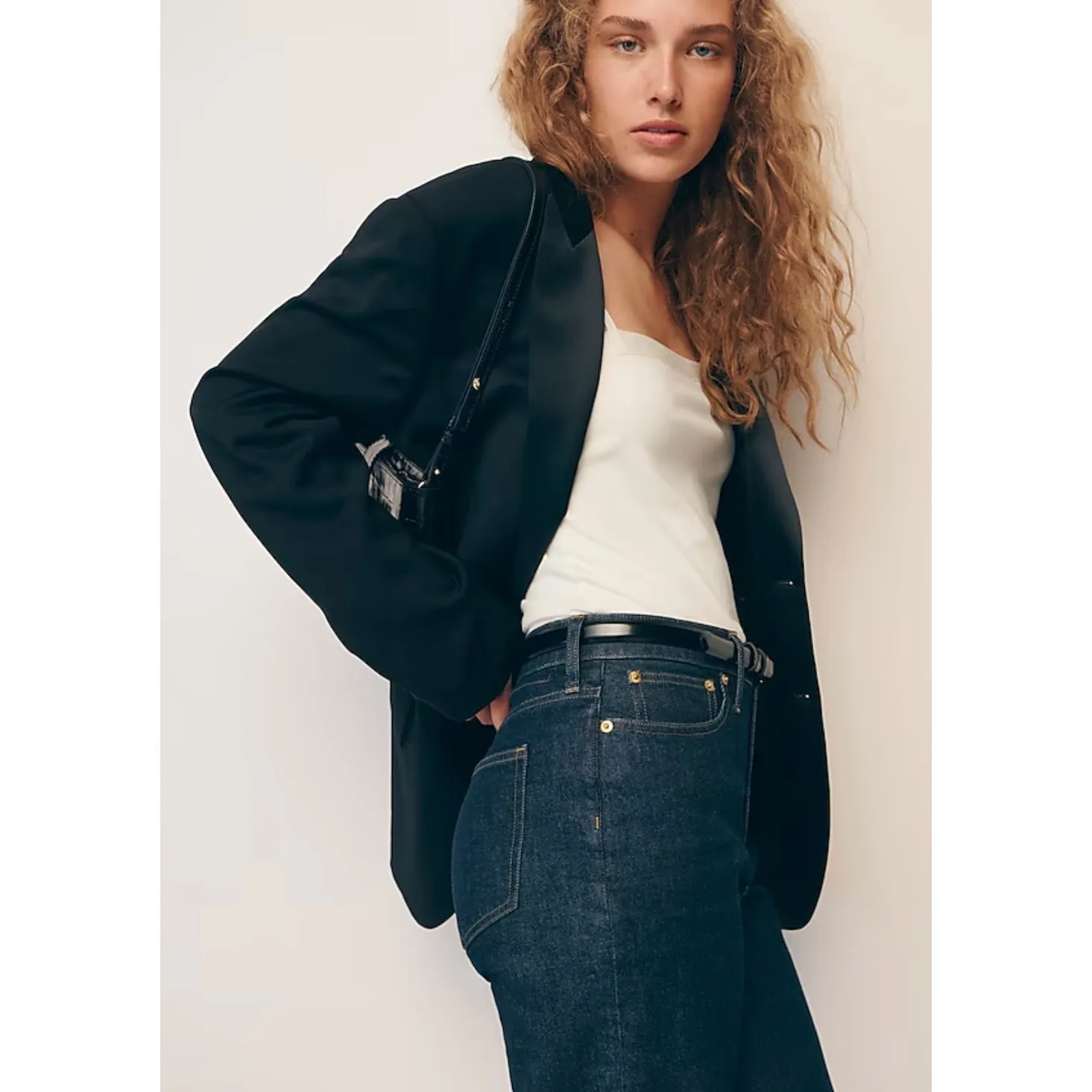 J.‎ Crew Plus ‘96 Slim-Wide Leg in Resin Rinse Jean Size 32 - Image 5