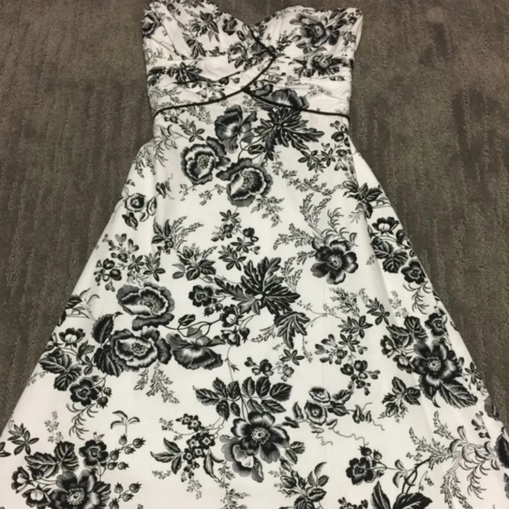 Black and white A line dress - Image 8