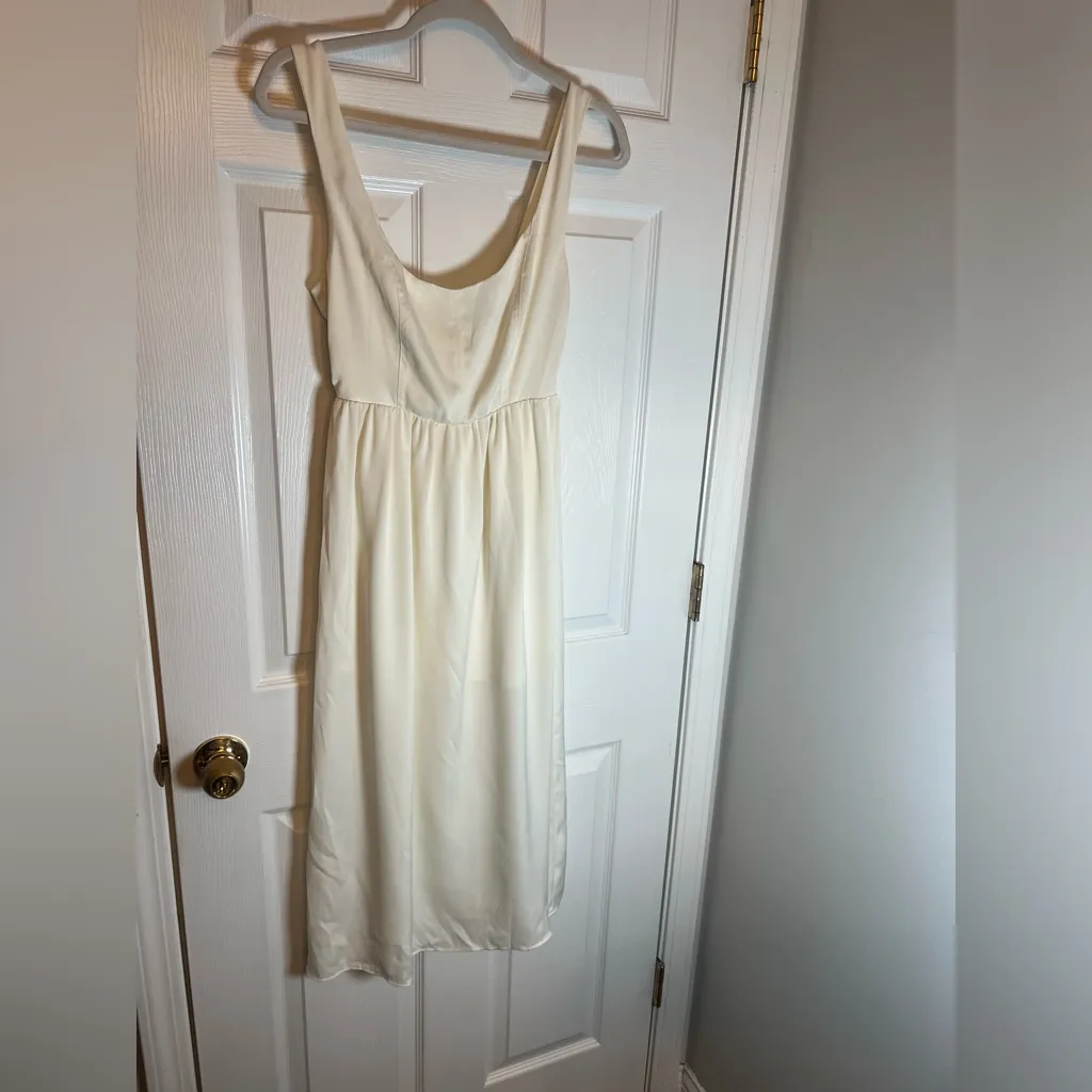 WeWoreWhat Corset Midi Dress in Whisper White - Image 4