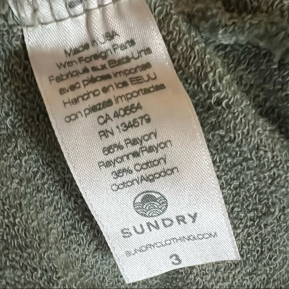 Anthropologie’s Sundry Love Life Sweatshirt Crew Neck LoungeWear Size L NEW - Image 8