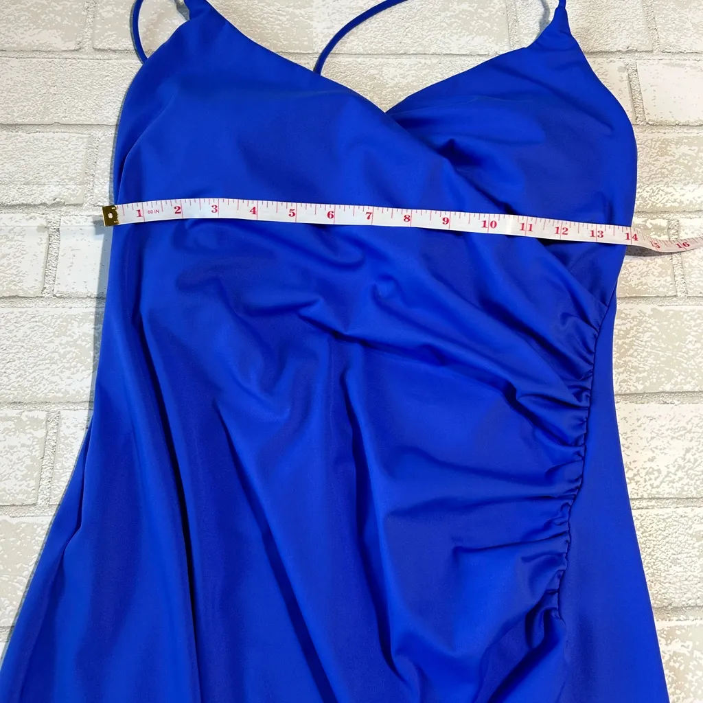 HALARA Airy Crossover Ruched Lace up Bodycon Dress - Image 9