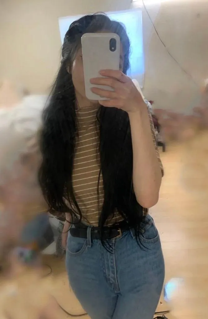 Mock Neck Striped Top - Image 5