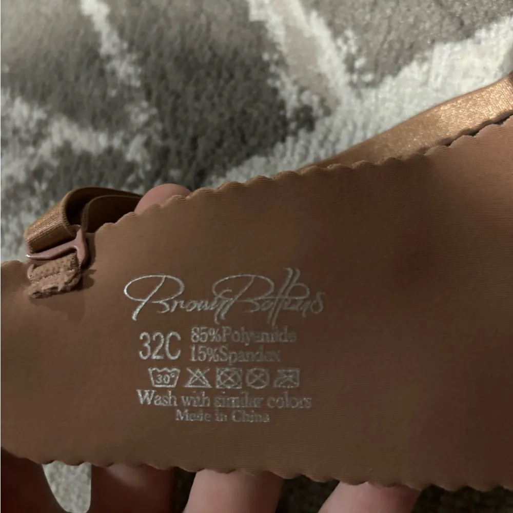 Tan Seamless Bra Intimates Sleepwear Size undefined - Image 2