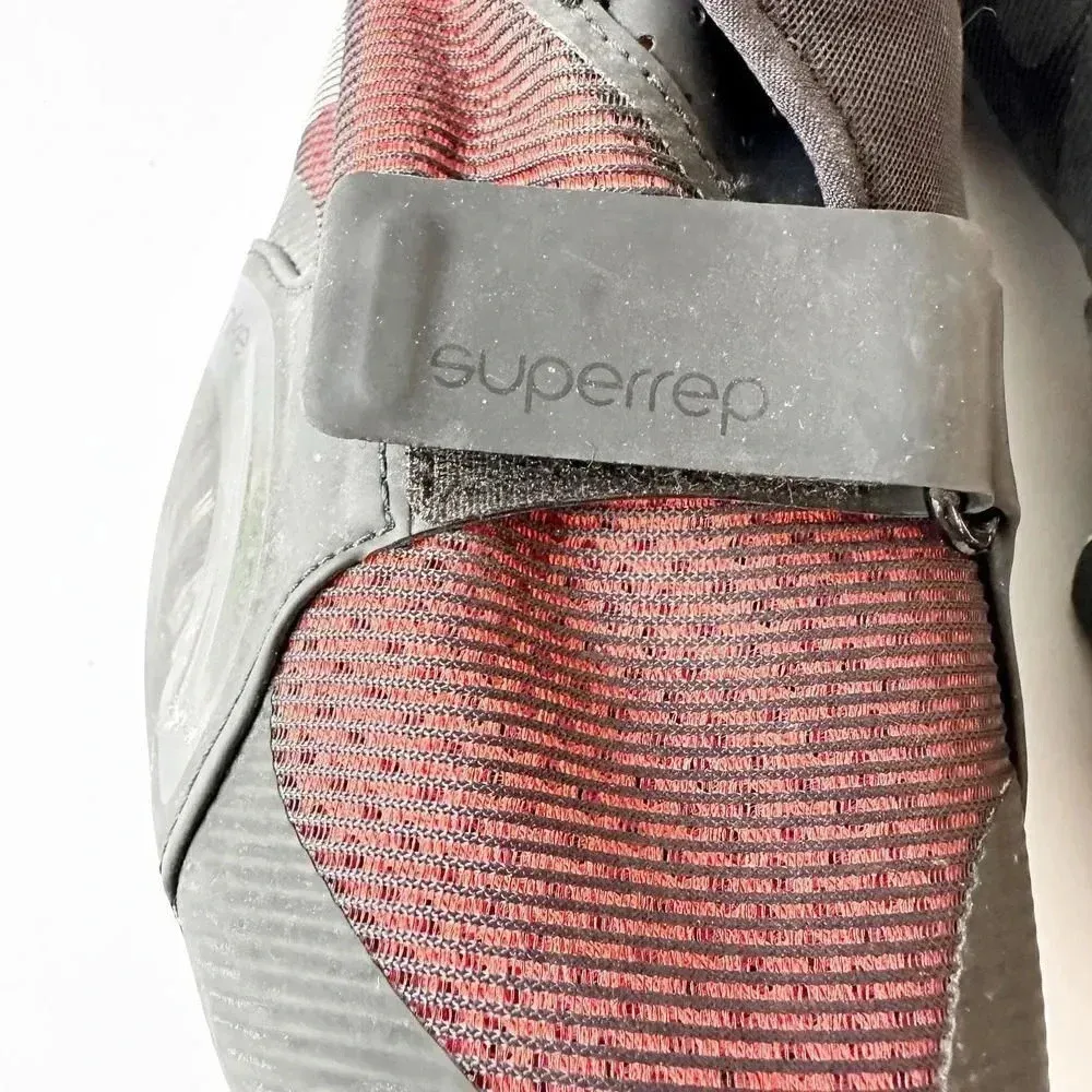 NIKE Superrep Cycling Shoes Womens Size 11.5 With Cleats Black‎ Orange Peleton - Image 2