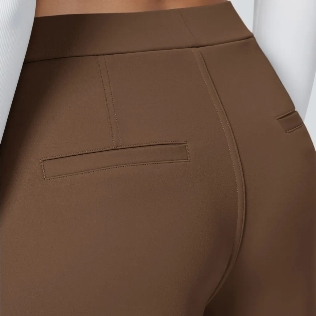 Halara Flex™ High Waisted Pocket Straight Leg Work Pants - Image 4
