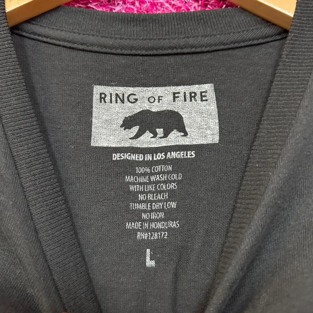 Osaka Japan Past Present Future Puffy Ring of Fire Tee L - Image 4
