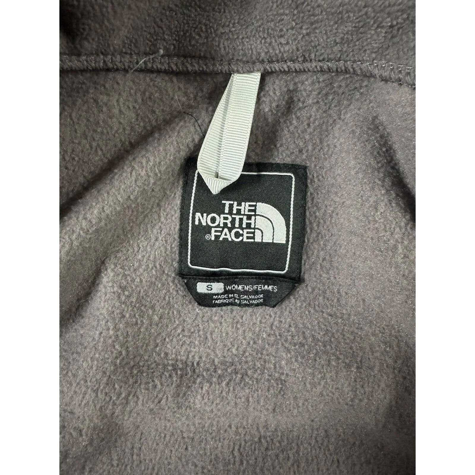 Women's Stone/grey NORTHFACE DENALI ZIP‎ UP JACKET SIZE SMALL - Image 3