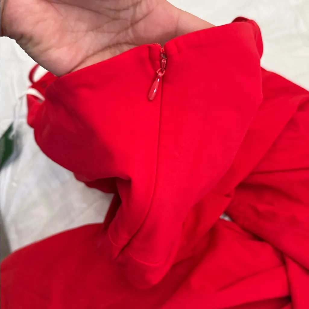 HALARA Breezefu Backless Side Invisible Zipper Pocket Wide Leg Jumpsuit Sz S - Image 10