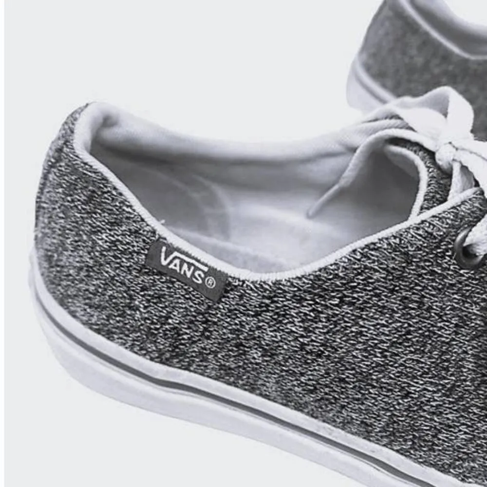 VANS Gray Old School Classic Lace Up Sneakers Off The Wall Shoes ~ Women's 6.5 - Image 5