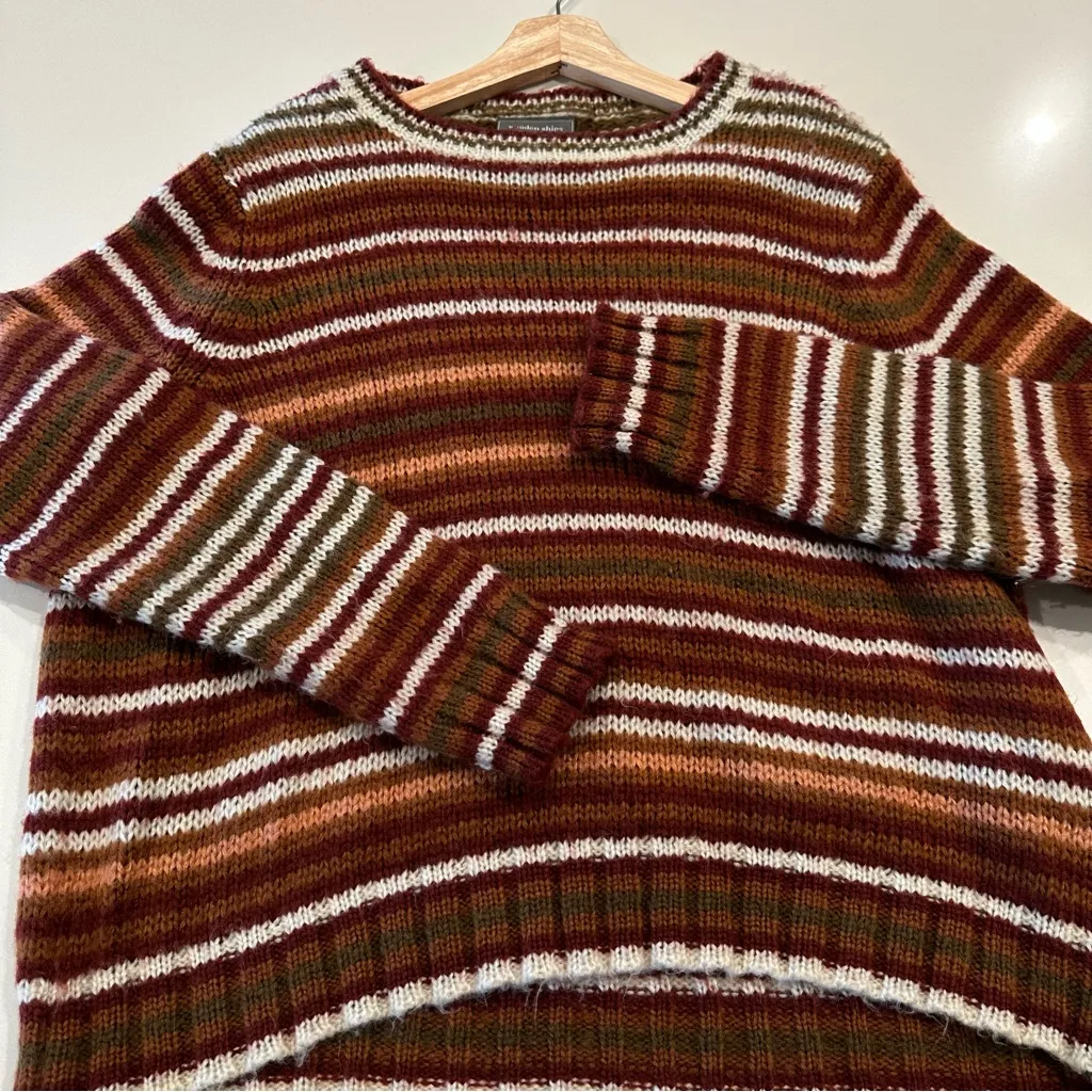 Wooden Ships Striped Sweater Size S/M‎ - Image 6